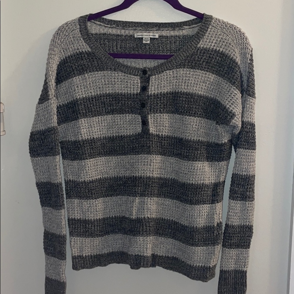 American Eagle Button up Sweater